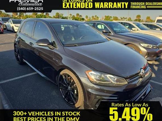 VOLKSWAGEN GOLF R 2018 WVWVF7AU1JW159798 image VOLKSWAGEN GOLF R 2018 WVWVF7AU1JW159798 image